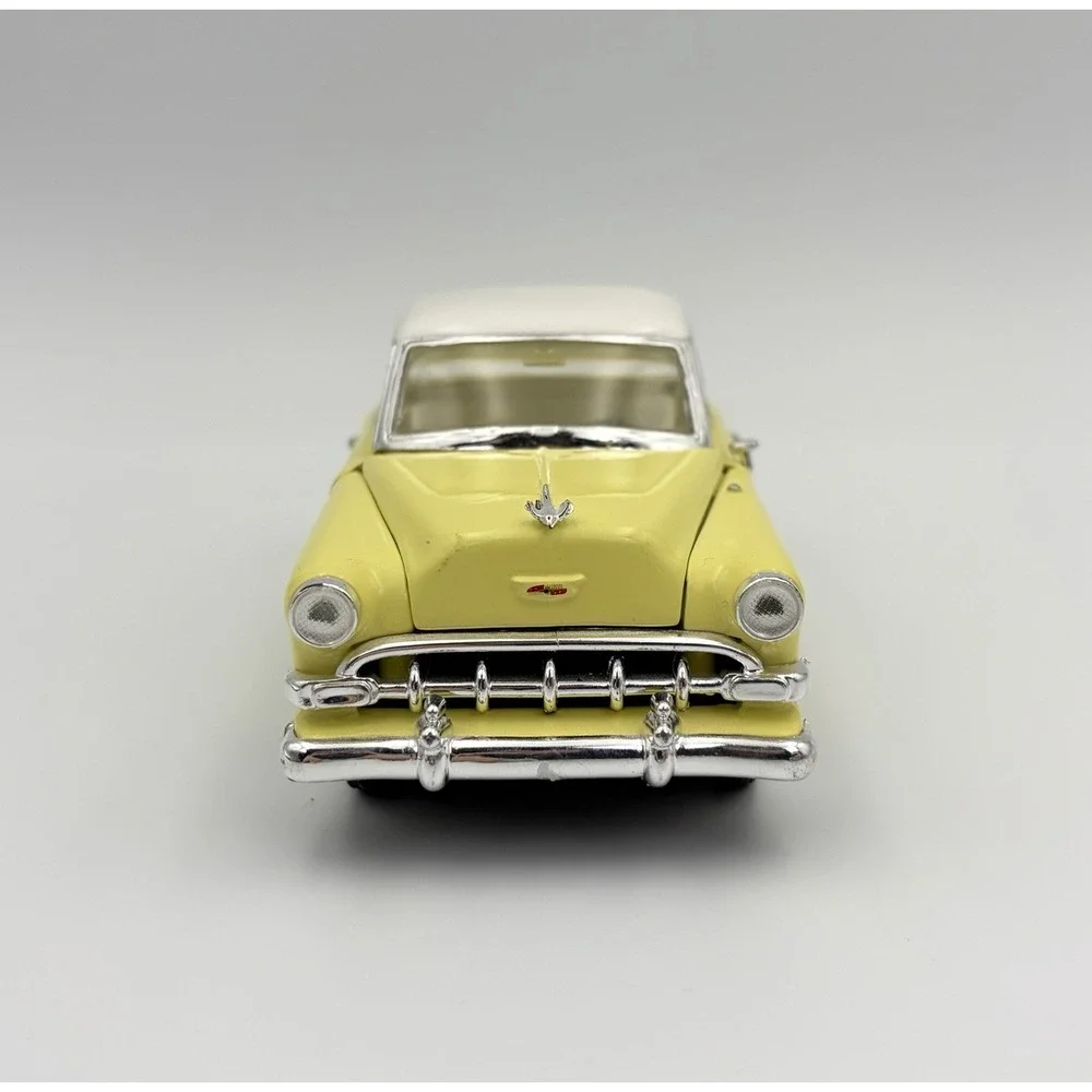 Arko 1954 Chevrolet Bel Air Yellow 1:32 Scale Diecast Model Car Hardtop COA VTG